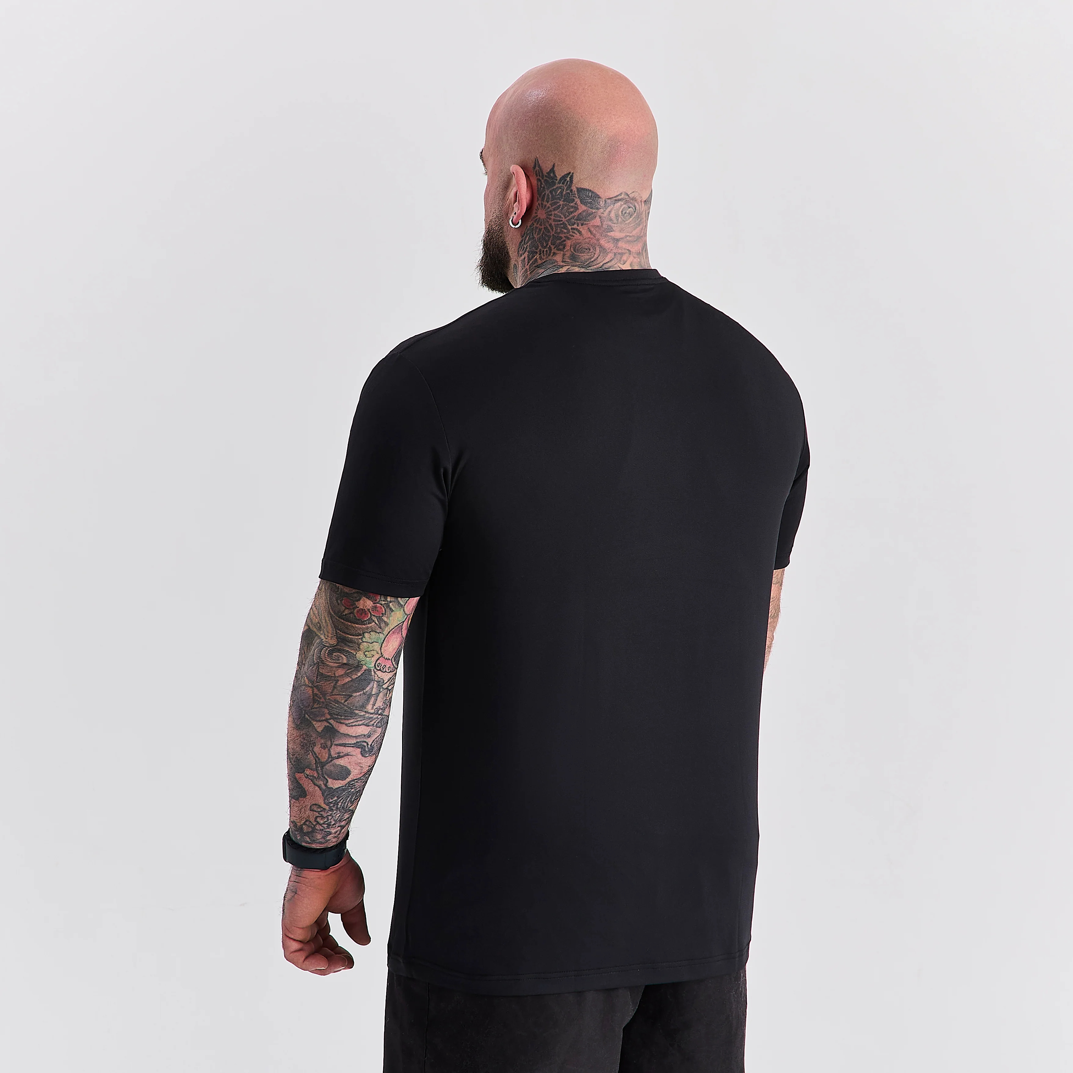 Black Active Crew Neck - Image 4