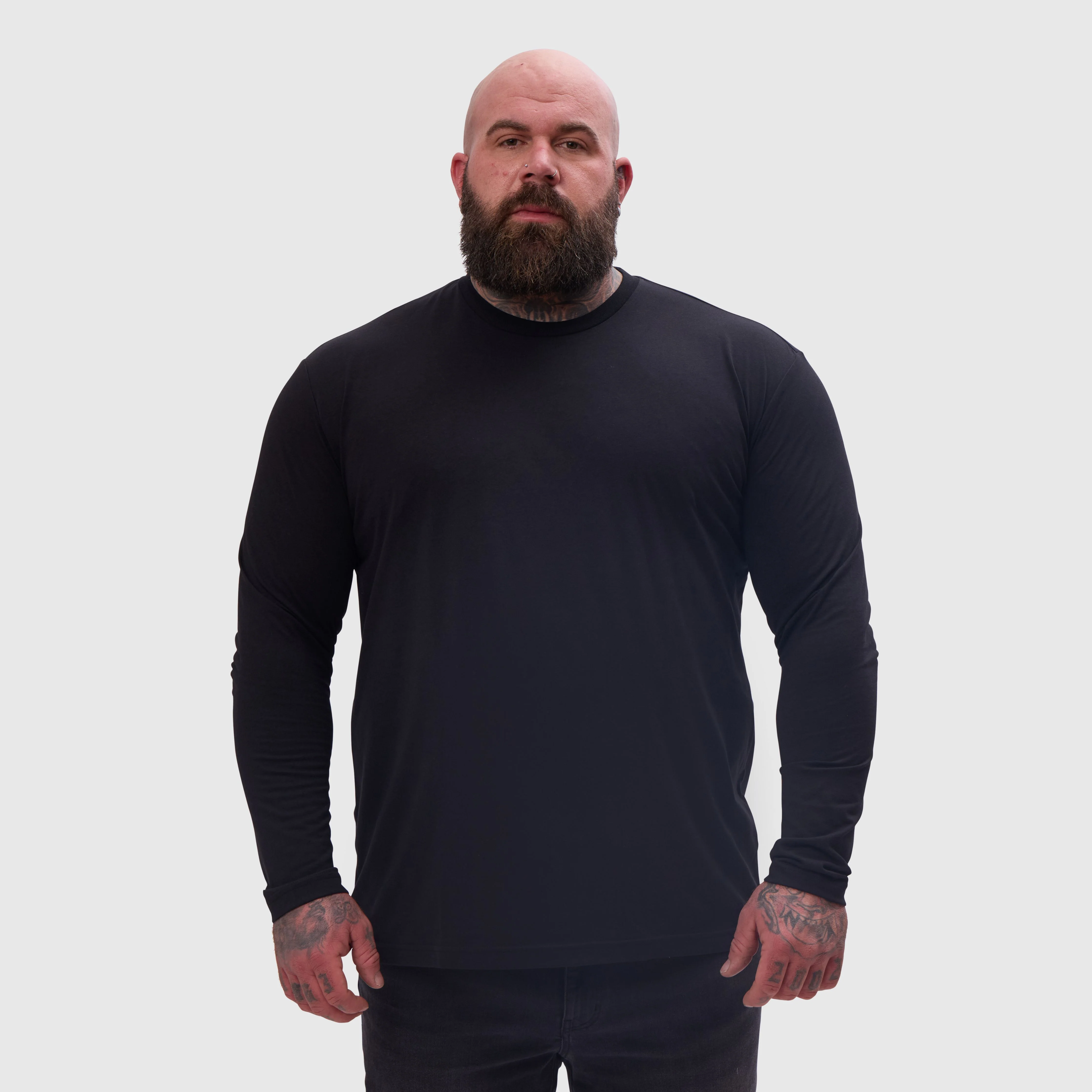 Black Long Sleeve 3-Pack - Image 4